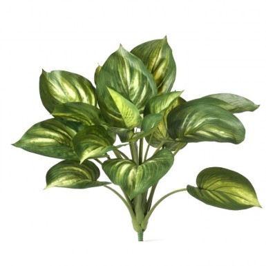 Varigated Premium Hosta Stem - Greenery & Floral - Premium hosta artificial plant unpotted